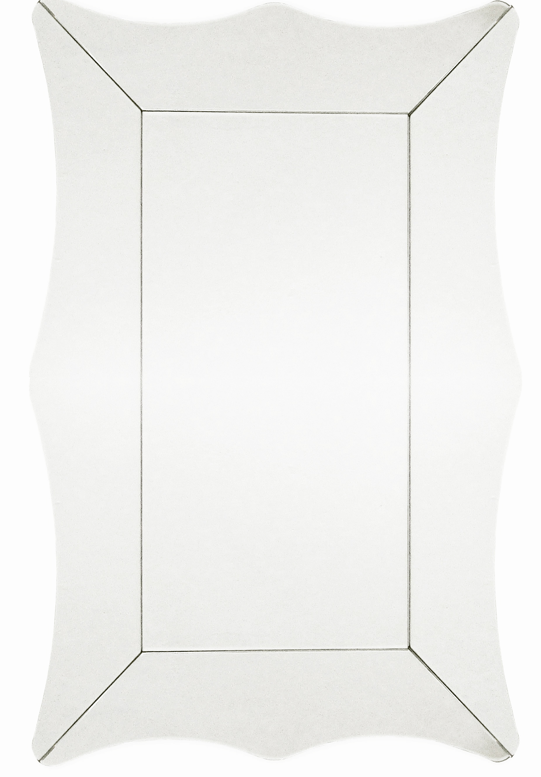 MC035 Wall décor art mirror on mirror rectangular modern